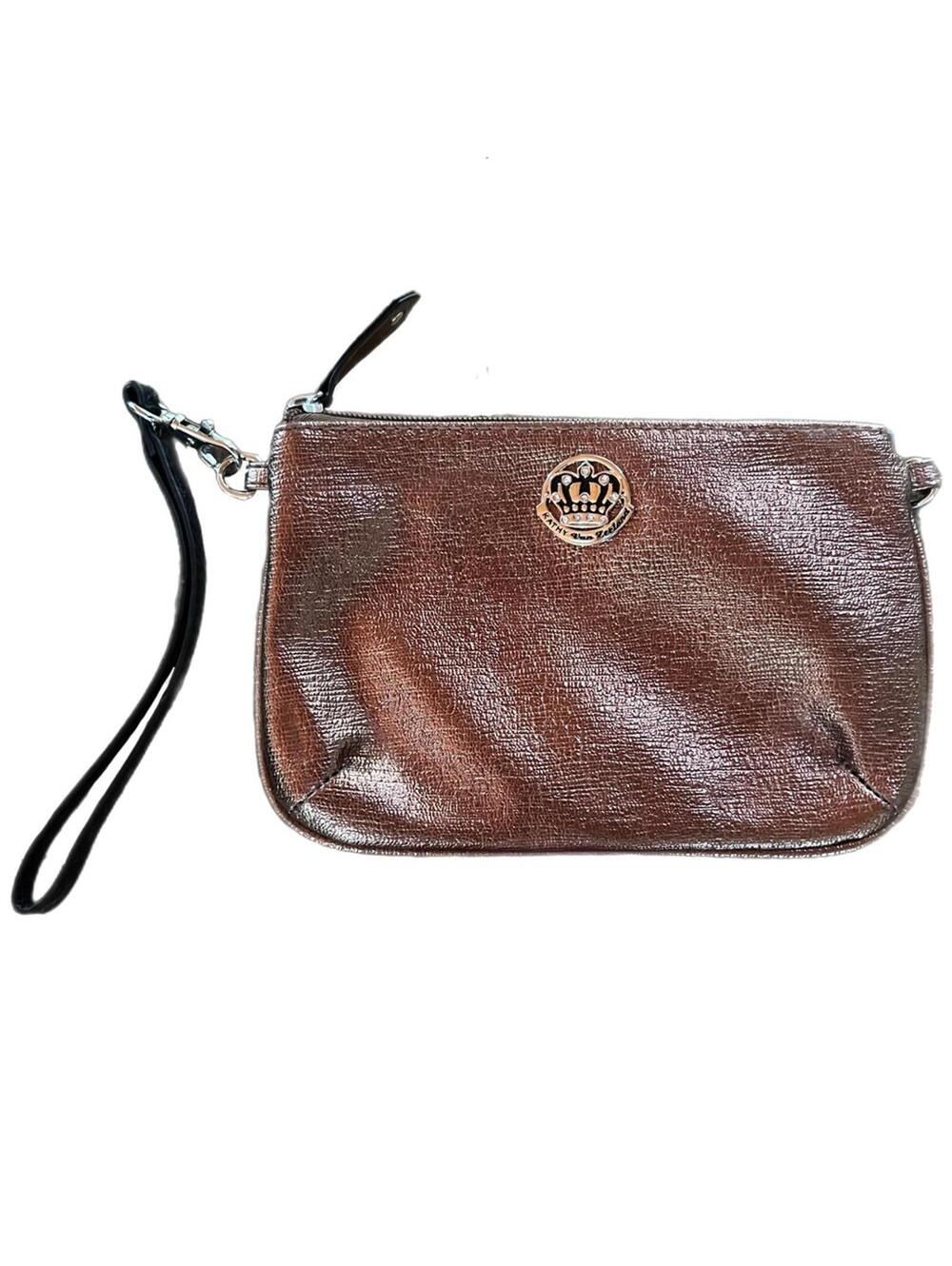 Kathy‎ Van Zeeland Metallic Gold Mini Bag
